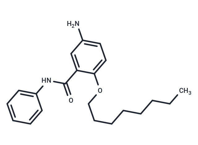 化合物 Benzanilide, 5-amino-2-(octyloxy)-,Benzanilide, 5-amino-2-(octyloxy)-