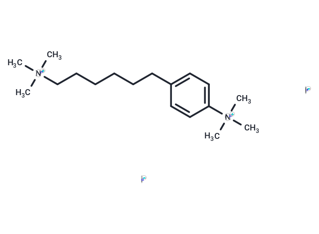 化合物 Ammonium, (6-(p-trimethylammoniophenyl)hexyl)trimethyl-, diiodide,Ammonium, (6-(p-trimethylammoniophenyl)hexyl)trimethyl-, diiodide