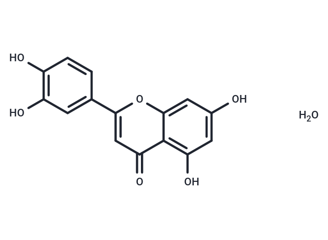 化合物 Luteolin monohydrate,Luteolin monohydrate