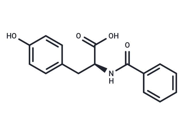 化合物 N-Benzoyltyrosine,N-Benzoyltyrosine