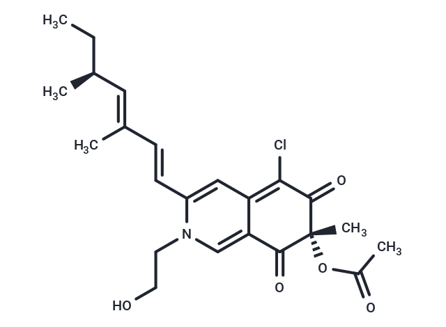 化合物 Isochromophilone VI,Isochromophilone VI