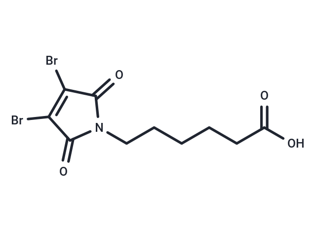 化合物 Dibromomaleimide-C5-COOH,Dibromomaleimide-C5-COOH