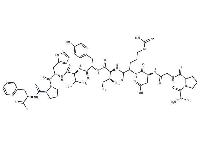 化合物 Crinia-angiotensin,Crinia-angiotensin