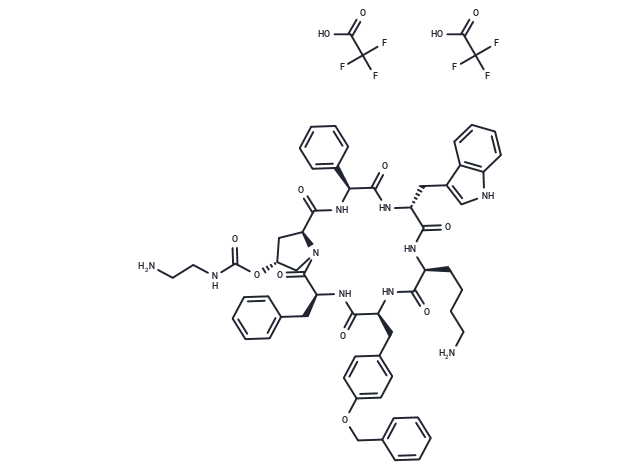 化合物 Pasireotide ditrifluoroacetate,Pasireotide ditrifluoroacetate