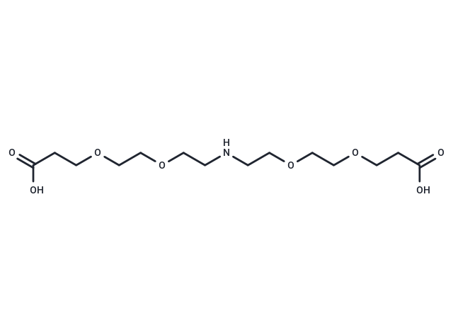 化合物 NH-bis(PEG2-C2-acid),NH-bis(PEG2-C2-acid)