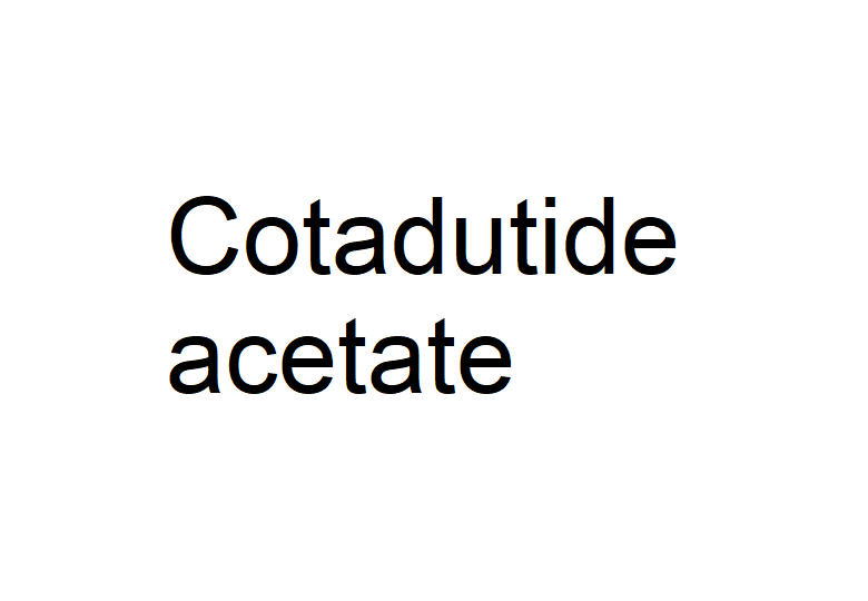 化合物Cotadutide acetate,Cotadutide acetate