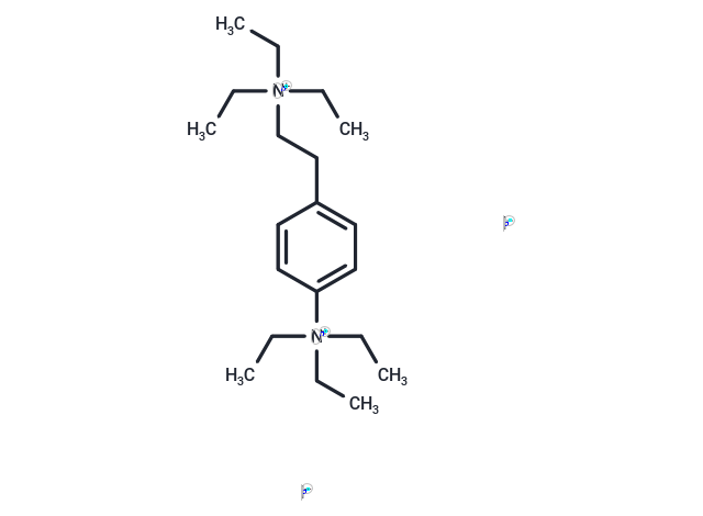 化合物 Ammonium, ((p-triethylammonio)phenethyl)triethyl-, diiodide,Ammonium, ((p-triethylammonio)phenethyl)triethyl-, diiodide