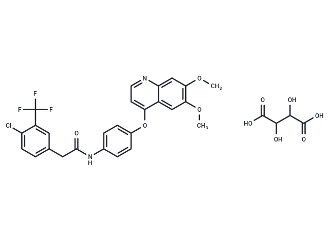 化合物 c-Kit-IN-3 tartrate,c-Kit-IN-3 tartrate