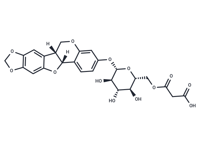 化合物 6'-Malonyltrifolirhizin,6'-Malonyltrifolirhizin