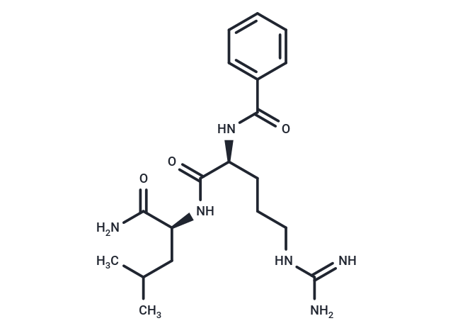 化合物 Benzoylarginine leucinamide,Benzoylarginine leucinamide