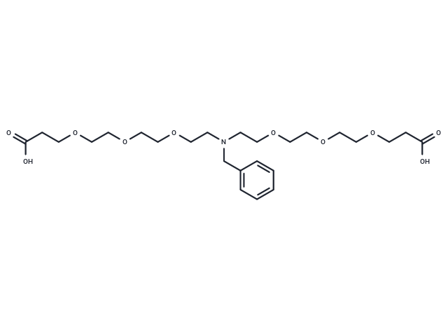 化合物 N-Benzyl-N-bis(PEG3-acid),N-Benzyl-N-bis(PEG3-acid)