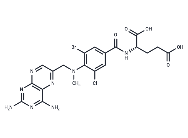 化合物 Bromochloromethotrexate,Bromochloromethotrexate