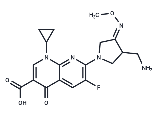 化合物 Gemifloxacin,Gemifloxacin