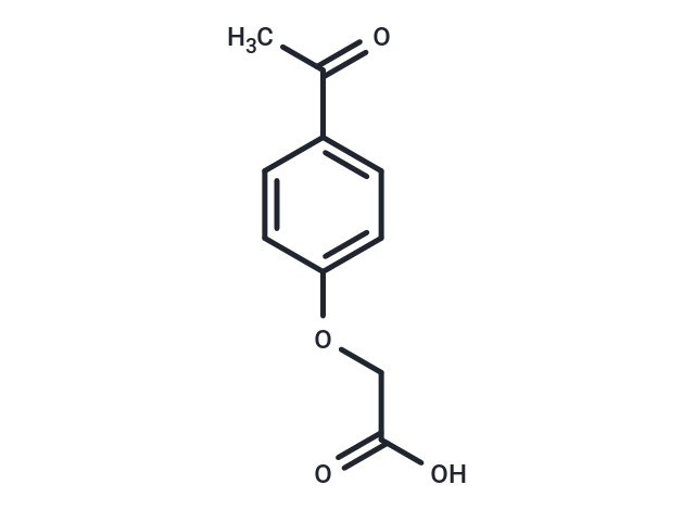 化合物 (p-Acetylphenoxy)acetic acid,(p-Acetylphenoxy)acetic acid