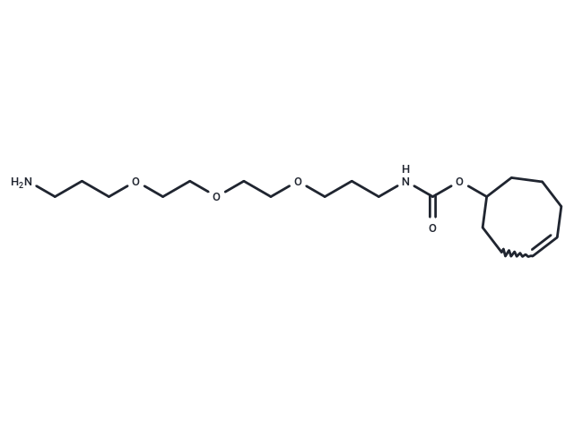 化合物 TCO-C3-PEG3-C3-amine,TCO-C3-PEG3-C3-amine