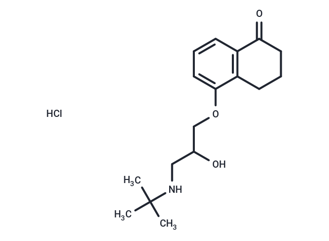 化合物 Bunolol hydrochloride,Bunolol hydrochloride