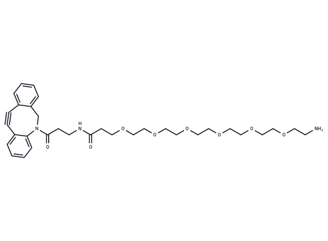 化合物 DBCO-NHCO-PEG6-amine,DBCO-NHCO-PEG6-amine