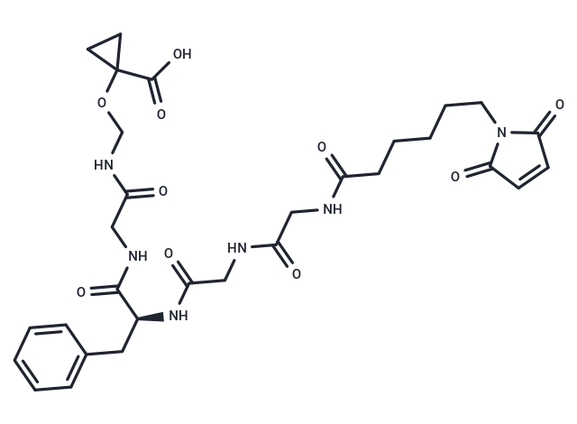 化合物 MC-Gly-Gly-Phe-Gly-NH-CH2-O-cyclopropane-CH2COOH,MC-Gly-Gly-Phe-Gly-NH-CH2-O-cyclopropane-CH2COOH