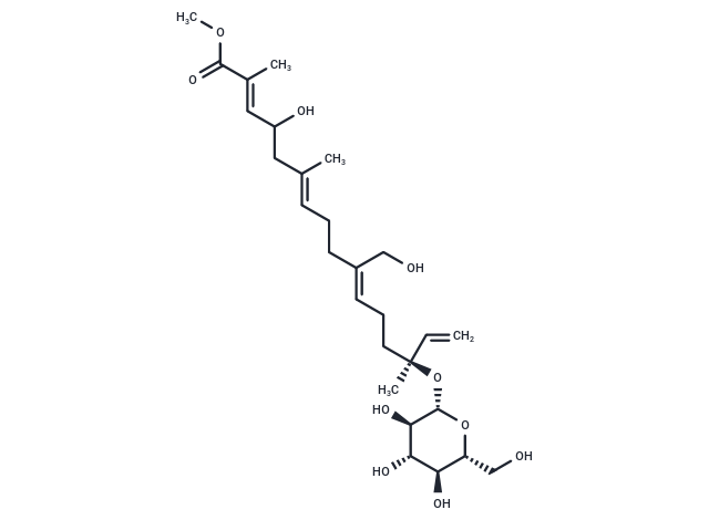 化合物 Capsianoside V methyl ester,Capsianoside V methyl ester