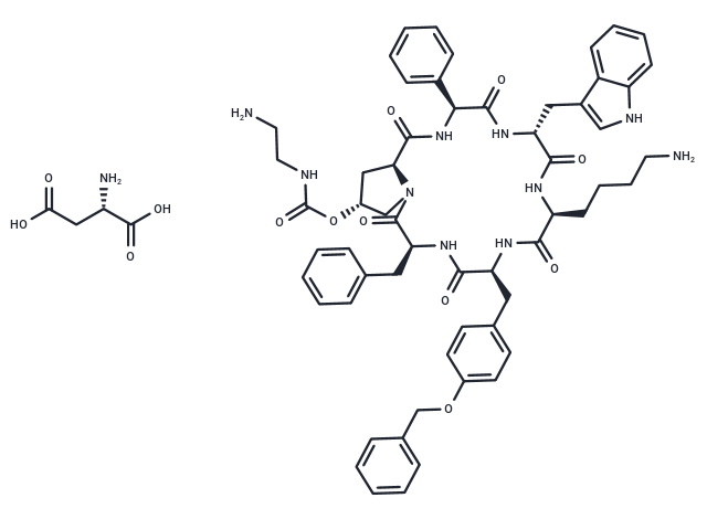 帕瑞肽天门冬氨酸盐,Pasireotide L-aspartate salt