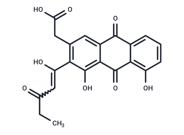 化合物 Aklanonic acid,Aklanonic acid