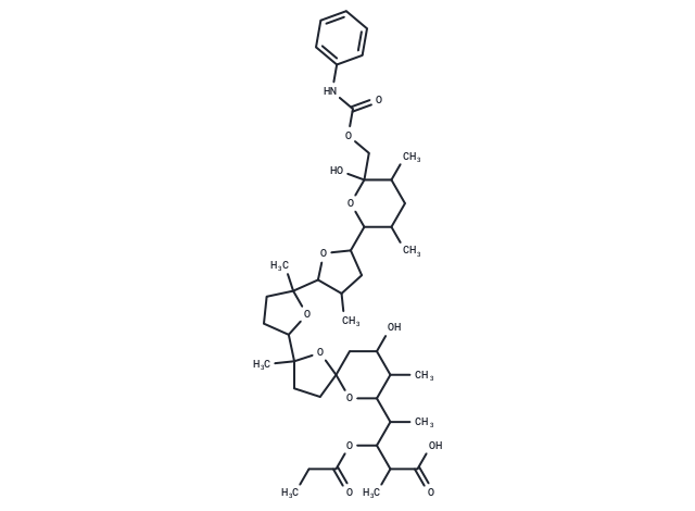 化合物 Laidlomycin phenylcarbamate,Laidlomycin phenylcarbamate