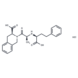 化合物 Quinaprilat hydrochloride|T88345|TargetMol
