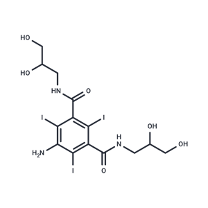 化合物 5-Amino-N1,N3-bis(2,3-dihydroxypropyl)-2,4,6-triiodoisophthalamide|T65482|TargetMol