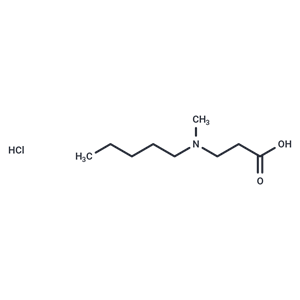 化合物 3-(Methyl(pentyl)amino)propanoic acid hydrochloride|T64991|TargetMol