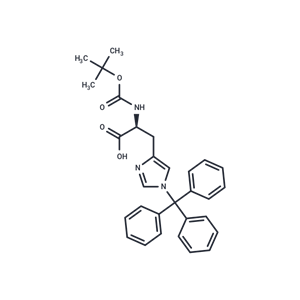 化合物 Boc-His(Trt)-OH|T66762|TargetMol