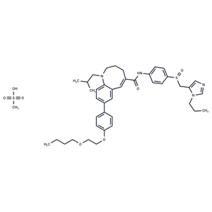 化合物 Cenicriviroc Mesylate|T10756|TargetMol