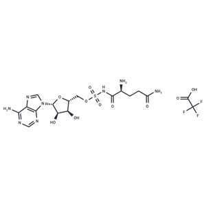 化合物 Gln-AMS TFA,Gln-AMS TFA (209543-57-7 free base)