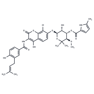 化合物 Clorobiocin|T25265|TargetMol