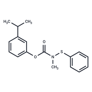 化合物 Carbamic acid, methyl(phenylthio)-, m-isopropylphenyl ester,Carbamic acid, methyl(phenylthio)-, m-isopropylphenyl ester