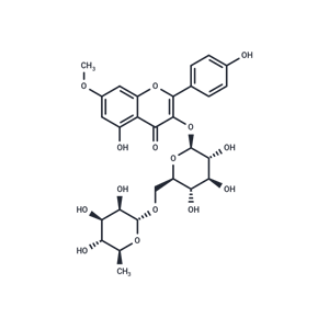 化合物 Rhamnocitrin 3-rutinoside|T124659|TargetMol