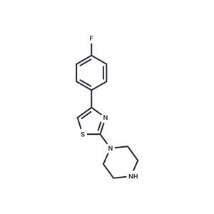 化合物 1-[4-(4-fluorophenyl)-1,3-thiazol-2-yl]piperazine|T87965|TargetMol