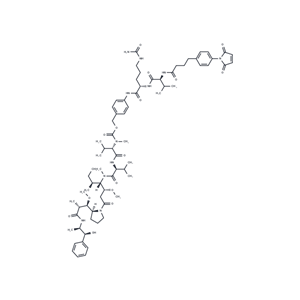 化合物 Mal-Phe-C4-VC-PAB-MMAE|T18303|TargetMol