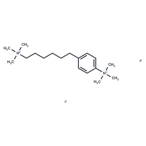 化合物 Ammonium, (6-(p-trimethylammoniophenyl)hexyl)trimethyl-, diiodide,Ammonium, (6-(p-trimethylammoniophenyl)hexyl)trimethyl-, diiodide