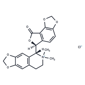 化合物 (-)-Bicuculline methochloride,(-)-Bicuculline methochloride