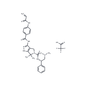 化合物 YKL-5-124 TFA,YKL-5-124 TFA (1957203-01-8 free base)