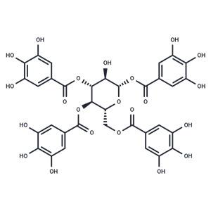 化合物 1,3,4,6-Tetragalloylglucose,1,3,4,6-Tetragalloylglucose