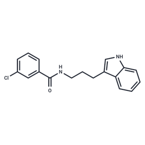 化合物 Benzamide, 3-chloro-N-(3-(1H-indol-3-yl)propyl)-|T30329|TargetMol