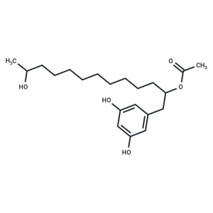 化合物 5-(2-Acetoxy-12-hydroxytridecyl)-1,3-benzenediol|T126037|TargetMol