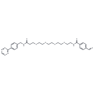 化合物 Tetrazine-Ph-PEG4-Ph-aldehyde|T18800|TargetMol