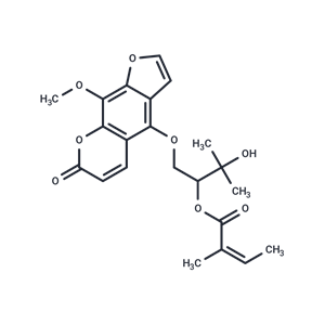 化合物 Isobyakangelicin, 2'-O-Angeloyl|T126300|TargetMol