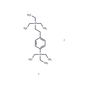 化合物 Ammonium, ((p-triethylammonio)phenethyl)triethyl-, diiodide|T30008|TargetMol