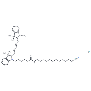化合物 Cy5-PEG3-azide|T17734|TargetMol