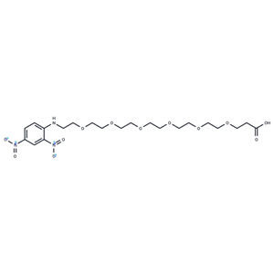 化合物 DNP-PEG6-acid,DNP-PEG6-acid