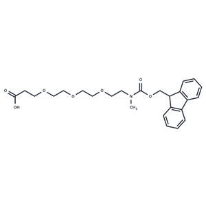 化合物 Fmoc-N-methyl-PEG3-CH2CH2COOH,Fmoc-N-methyl-PEG3-CH2CH2COOH