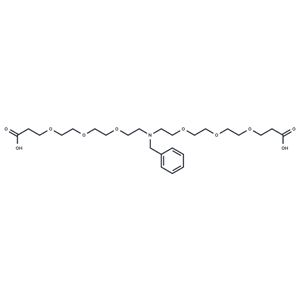化合物 N-Benzyl-N-bis(PEG3-acid)|T18387|TargetMol